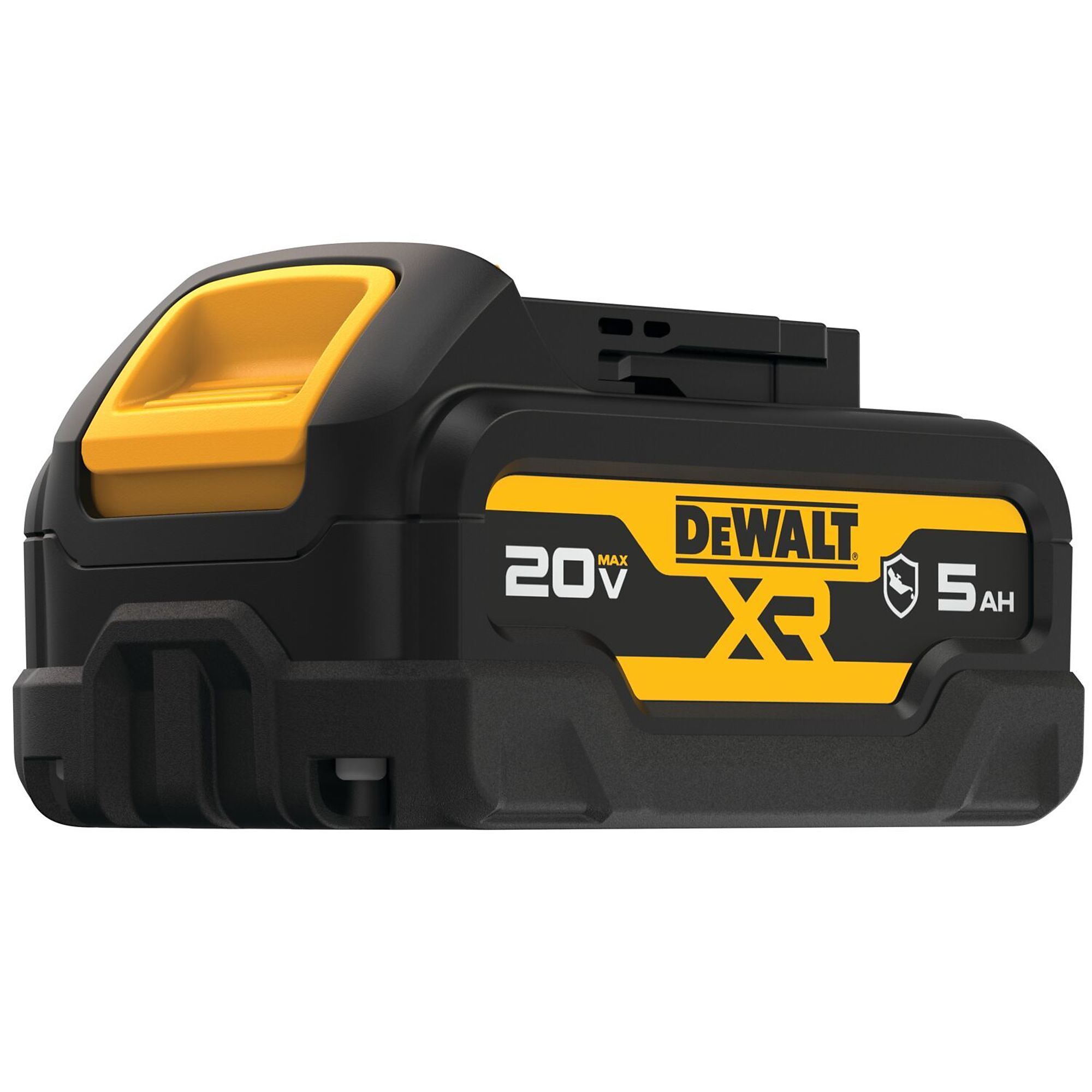 DEWALT, 20V MAX* Oil-Resistant 5.0Ah Battery, Volts 20 Battery Type Lithium-ion, Batteries (qty.) 1 Model# DCB205G